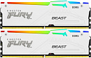 Память DDR5 2x32GB 5200MHz Kingston KF552C40BWAK2-64 Fury Beast RGB RTL Gaming PC5-41600 CL40 DIMM 288-pin 1.25В single rank с радиатором Ret
