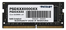 Patriot DDR4 16GB 2400MHz SO-DIMM (PC4-19200) CL17 1.2V (Retail) 1*8 PSD416G24002S