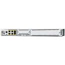 Маршрутизатор CISCO C8300 1RU with 1G WAN (1 SM slot and 1 NIM slot, and 6x 1GbE ports), 8GB DRAM, 8GB Flash, 16GB M.2 SSD Storage, 2x PSU 250W, Advan