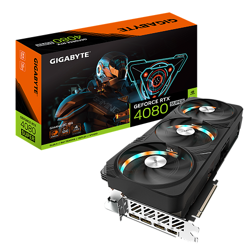 Видеокарта VGA GIGABYTE NVIDIA GeForce RTX 4080 SUPER GAMING OC 16G 16GB, GDDR6X/256-bit, PCIe 4.0, 1xHDMI 2.1, 3xDP, 3.75-slot