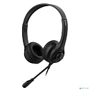 A4Tech HU-8 черный 2м накладные USB оголовье