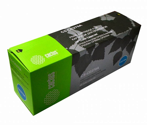 Cactus CS-CE270A CE270A черный (13000стр.) для HP LJ Ent CP5525