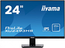 Монитор Iiyama 23.8" ProLite XU2493HS-B1 черный IPS LED 4ms 16:9 HDMI M/M матовая 1000:1 250cd 178гр/178гр 1920x1080 D-Sub DisplayPort FHD 3.7кг