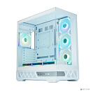Корпус XASTRA Q700 7ARGB-FS-C10-UC White ATX/Aquarium/Screewless/7x120mm ARGB PWM Daisy Chain FS fans/Argb+PWM HUB 10port/Type C / Q700-7FS12A-C10-UC-