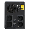 Источник бесперебойного питания APC Back-UPS 2200VA/1200W, 230V, AVR, 4 Schuko Sockets, USB, 1 year warranty