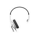A4Tech HS-11 черный/белый 2м накладные оголовье (HS-11/3.5MM PLUG/BLACK+WHITE)