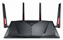 Роутер беспроводной Asus RT-AC88U AC3100 10/100/1000BASE-TX/4G ready черный