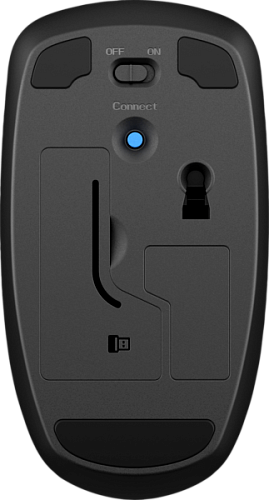 Mouse HP Wireless Mouse X200 (black) cons