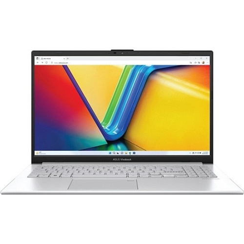 asus vivobook 15 oled e1504fa-l1013w [90nb0zr1-m00la0] cool silver 15.6" {oled ryzen 5 7520u/8gb/512gb pcissd/amd radeon/win11h}