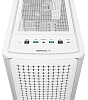 корпус Deepcool CK560 WH без БП, боковое окно (закаленное стекло), 3xARGB LED 120мм вентилятора спереди и 1x140мм вентилятор сзади, белый, ATX