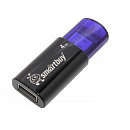 Smartbuy USB Drive 4GB Click Black-Blue (SB4GBCL-B)