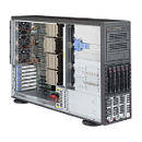 Серверная платформа SUPERMICRO SuperServer 4U 8048B-TR4F no CPU(4) E7-8800v3/v4,E7-4800v3/v4 no memory(32)/ on board RAID 0/1/5/10/ HDD(5)LFF/ 2xGE/ 4x PCI-E/ 2x1400W/ Ba