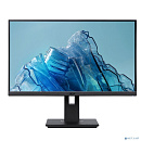 LCD Acer 23.8" B247YCbmipruzxv черный {IPS 1920x1080 75Hz 4ms 250cd 178/178 1000:1 D-Sub HDMI DisplayPort 4xUSB3.0 USB-C(PD65W) 2x2W Pivot} [UM.QB7EE.
