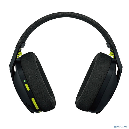 Наушники с микрофоном Logitech G435 черный/желтый накладные BT/Radio оголовье (981-001053)