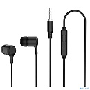 Perfeo наушники внутриканальные c микрофоном CALL черные