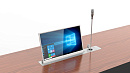 [WR-17FV Touch (silver)] Моторизированный выдвижной монитор Forward Voice Wize Pro 17,3" тонкая рамка, антибликовое покрытие, проходное питание, лифт