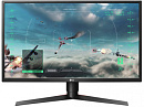 Монитор LG 27" 27GK750F-B черный/красный TN LED 16:9 HDMI матовая HAS Piv 1000:1 400cd 170гр/160гр 1920x1080 240Hz FreeSync DP FHD USB 6.3кг