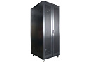 [W27U100R-RD] Рэковая стойка Wize Pro [W27U100R-RD] 19, 27U, 600х1000 мм, двойная передняя и задняя двери металл. перфорированные, вент.панель из 4 ве
