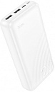 Мобильный аккумулятор Hoco J123A Element 20000mAh 2A 2xUSB-A белый (J123A ELEMENT WHITE)