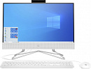 Моноблок HP 22-df0016ur 21.5" Full HD PS J5040 (2) 4Gb SSD128Gb UHDG 605 CR Windows 10 Home GbitEth WiFi BT 65W клавиатура мышь Cam белый 1920x1080