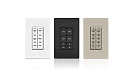 Кнопочная панель Crestron [C2N-DB8W-S] 8 кнопочный выключатель серии Decorator - белый. Для установки в стандартную 1-ганговую коробку и под стандартн