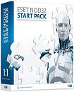 ESET NOD32 Start Pack - базовый комплект безопасности компьютера, электронная лицензия на 1 год на 1ПК