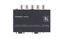 Преобразователь сигнала Kramer Electronics [VP-102xl] сигналов VGA в RGBHV и стерео аудио сигналов, регулятор уровня аудиосигнала (видео: 420MHz; ауди