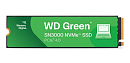 Твердотельный накопитель Western Digital Green SN3000 SSD M2.2280 PCIe 4.0 1Tb, 5000MBs/4200MBs, TBW 150, WDS100T4G0E, 1 year