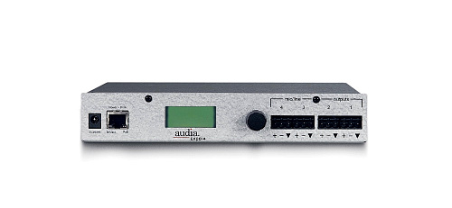 Аудиопроцессор BIAMP AUDIAEXPO-4 AudiaEXPO CobraNet input to 4 analog line outputs, PoE
