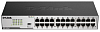 Коммутатор D-LINK Неуправляемый , 24x1000Base-T, защита от статического электричества до 1 кВ, корпус металл