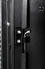 Шкаф коммутационный ЦМО (ШТК-М-22.6.8-1ААА-9005) напольный 22U 600x800мм пер.дв.стекл задн.дв.стал.лист 2 бок.пан. 330кг черный
