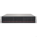 SuperMicro CSE-216BE1C-R609JBOD 2U Storage JBOD Chassis with capacity 24 x 2.5" hot-swappable HDDs bays, Single Expander Backplane Boards support