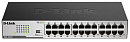 Коммутатор D-LINK Неуправляемый , 24x1000Base-T, защита от статического электричества до 1 кВ, корпус металл