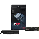 SSD Samsung накопитель 980 PRO MZ-V8P2T0B/AM 2ТБ, M.2 2280, PCIe 4.0 x4, NVMe, M.2, rtl