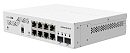 Коммутатор MikroTik CSS610-8G-2S+IN (L2) 8x1Гбит/с 2x10Гбит/с 2SFP+ 1PoE управляемый