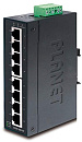 Коммутатор Planet ISW-801T для монтажа в DIN рейку/ IP30 Slim Type 8-Port Industrial Fast Ethernet Switch (-40 to 75 degree C)