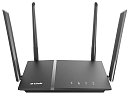 D-Link AC1200 Wi-Fi Router, 1000Base-T WAN, 4x1000Base-T LAN, 4x5dBi external antennas, USB port, 3G/LTE support