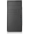 Корпус с блоком питания 450Вт./ Case Foxline FL-733R-FZ450R-U32-NRP mATX case, black, w/PSU 450W 12cm, w/2xUSB2.0, w/2xUSB3.0, w/P-lock, w/E-lock, w/r