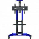 Стойка для телевизора Onkron TS1551 синий 40"-70" макс.45.5кг напольный мобильный