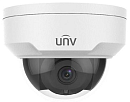 Uniview Видеокамера IP купольная антивандальная, 1/2.7" 4 Мп КМОП @ 30 к/с, ИК-подсветка до 50м., LightHunter 0.003 Лк @F1.6, объектив 2.8 мм, WDR, 2D
