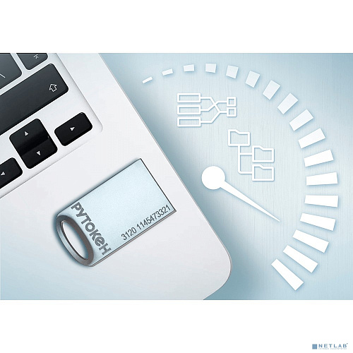 Рутокен ЭЦП 3.0 3120 metal, серт. ФСТЭК