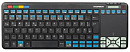 Клавиатура Thomson ROC3506 Sony черный USB slim Multimedia Touch
