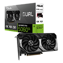 Видеокарта ASUS RTX5060Ti DUAL OC 16GB GDDR7 128bit 3xDP HDMI 2FAN RTL [DUAL-RTX5060TI-O16G]