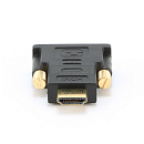 Gembird Переходник HDMI-DVI 19M/19M(папа-папа), золотые разъемы [A-HDMI-DVI-1]