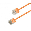 Hyperline PC-LPU-UTP-RJ45-RJ45-C6-2M-LSZH-OR Патч-корд U/UTP, категория 6 (100% Fluke Component Tested), 32AWG, LSZH, 2 м, оранжевый