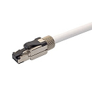EUROLAN 21D-S8-03WT Коммутационныи? шнур категории 8.1 S/FTP, LSZH, 3 м, белый