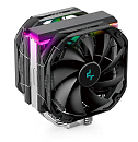 DEEPCOOL AS500 PLUS LGA20XX/1700/1200/115X/AM5/AM4 (8шт/кор, TDP 220W, PWM, ARGB Led, DUAL Fan 140mm, 5 тепл. Трубок) RET