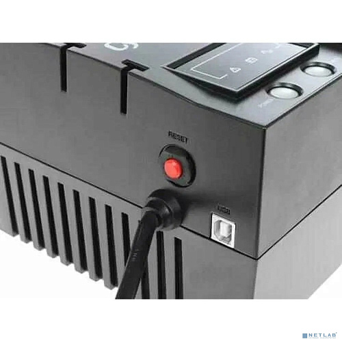 CyberPower BS650E NEW ИБП Line-Interactive, 650VA/390W USB, (4+4 EURO), 12В/5 Ач х 1