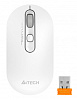 Мышь A4Tech Fstyler FG20 белый оптическая (2000dpi) беспроводная USB для ноутбука (4but)