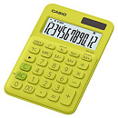 Калькулятор настольный Casio MS-20UC-YG-S-EC желтый/зеленый 12-разр.